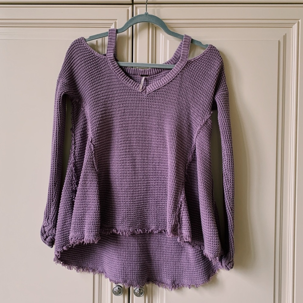 Flowy free people sweater